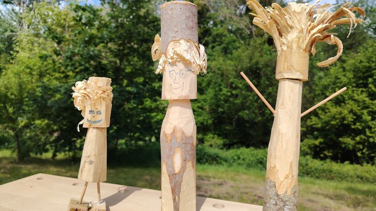 ATELIER BOIS : BONHOMME ET SIFFLET